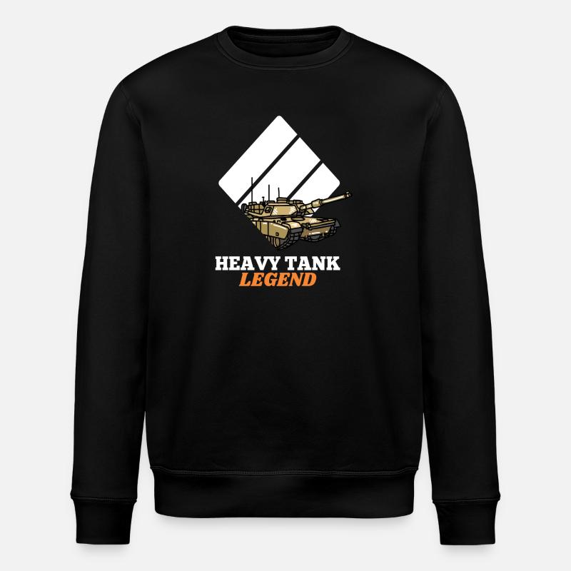 Légende du char lourd - Sweat bio ROLLER Stanley/Stella Unisexe - noir