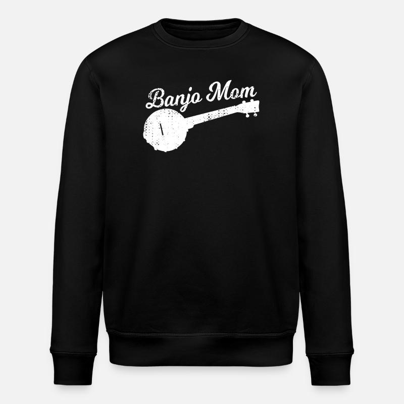 Maman joueuse de banjo - Sweat bio ROLLER Stanley/Stella Unisexe - noir