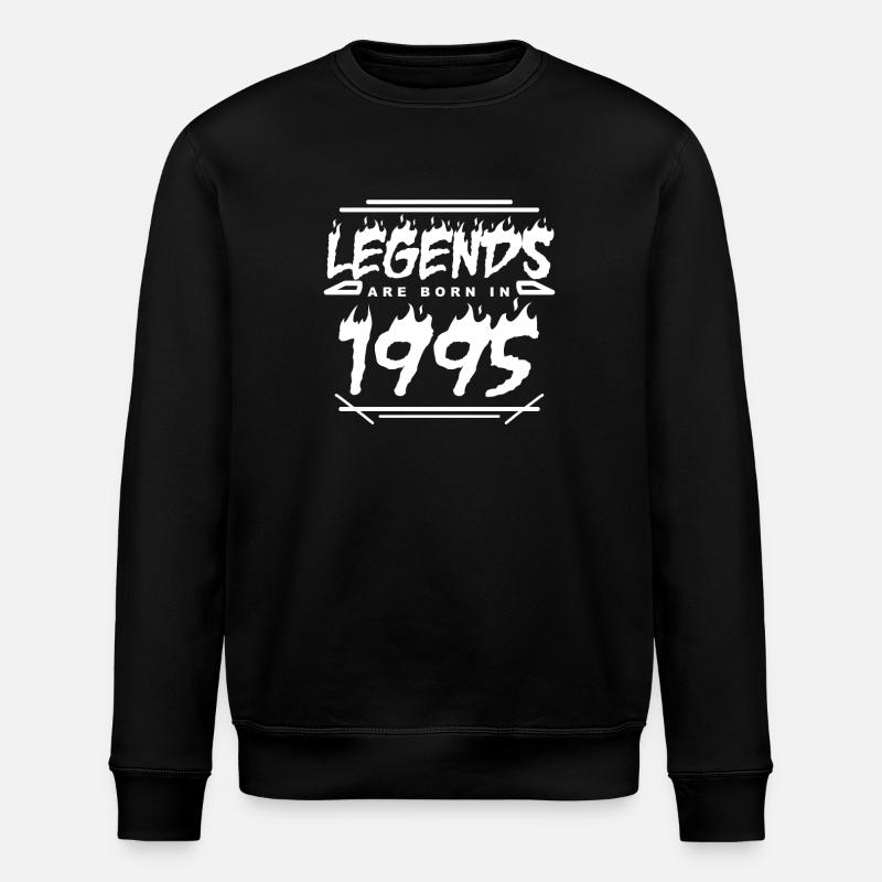 Legend 1995 - Stanley/Stella ROLLER Unisex Organic Sweatshirt - black
