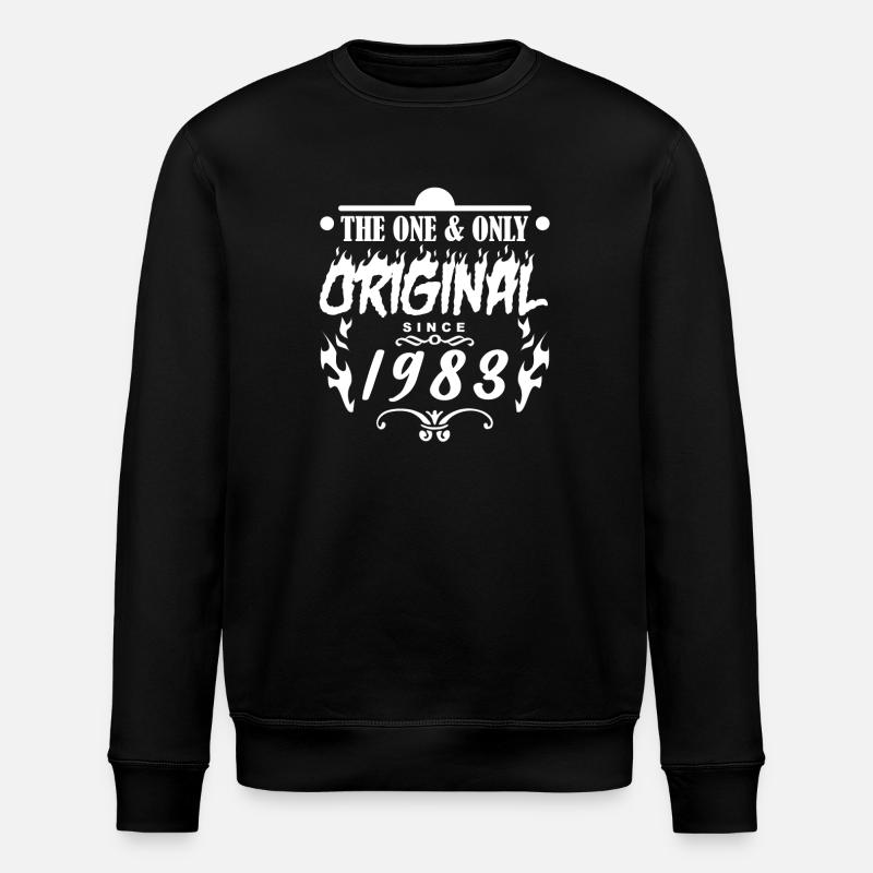 1983 - Année 1983 - Année 1983 - Sweat bio ROLLER Stanley/Stella Unisexe - noir