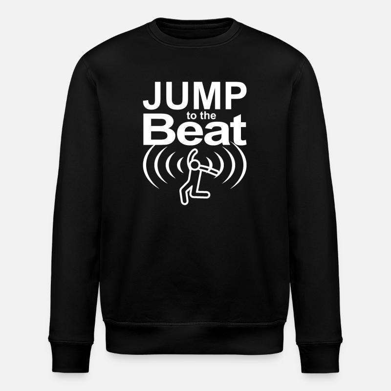 Jump to the Beat - Stanley/Stella Unisex Bio-Sweatshirt ROLLER - Schwarz