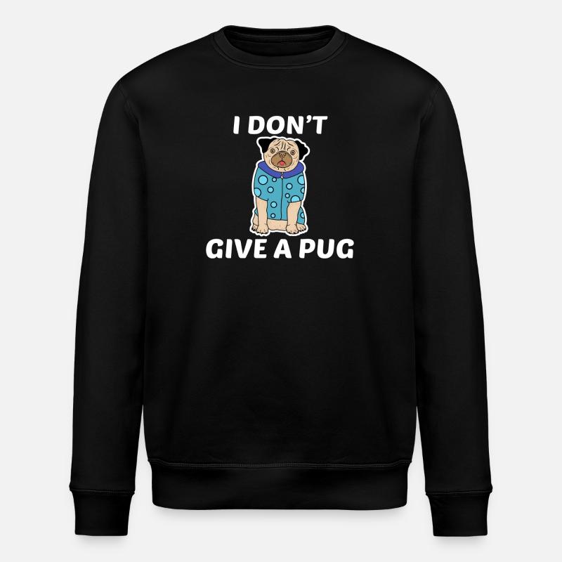 Hund Statement Haustiere Knuddeltier Heimtier - Stanley/Stella Unisex Bio-Sweatshirt ROLLER - Schwarz