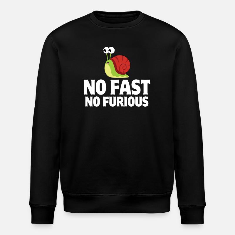 escargot, gastéropode, limace - Sweat bio ROLLER Stanley/Stella Unisexe - noir