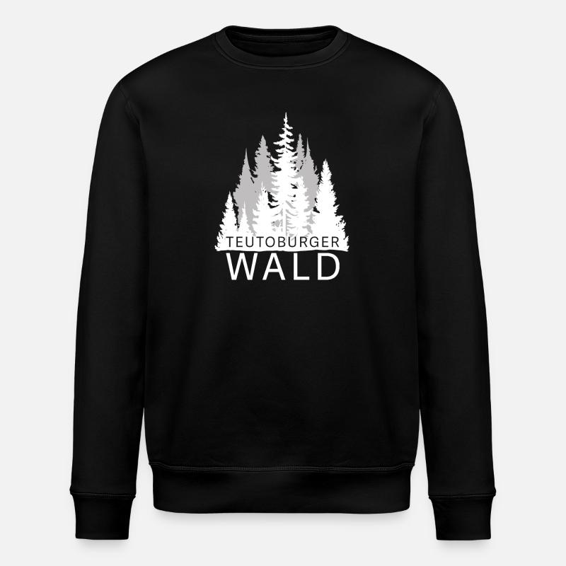 Teutoburger Wald - Stanley/Stella Unisex Bio-Sweatshirt ROLLER - Schwarz
