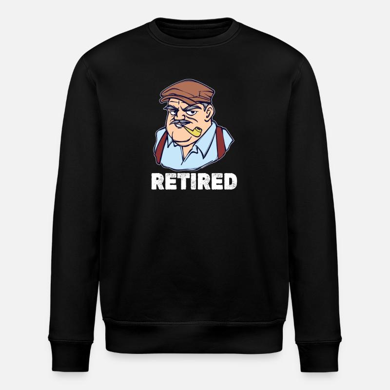 Retraite Dire Retraité Retraité Loisirs - Sweat bio ROLLER Stanley/Stella Unisexe - noir