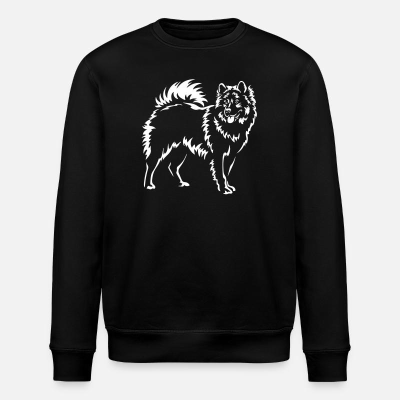 Eurasier « Black Edition » - Sweat bio ROLLER Stanley/Stella Unisexe - noir