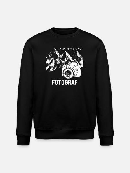 Landschaftsfotograf - Stanley/Stella Unisex Bio-Sweatshirt ROLLER - Schwarz