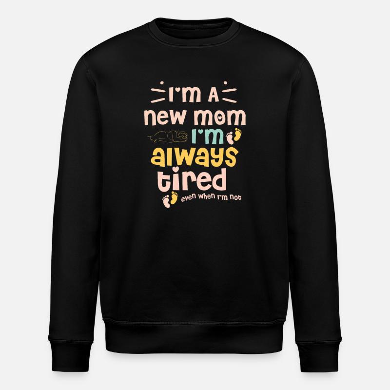 maman - Sweat bio ROLLER Stanley/Stella Unisexe - noir
