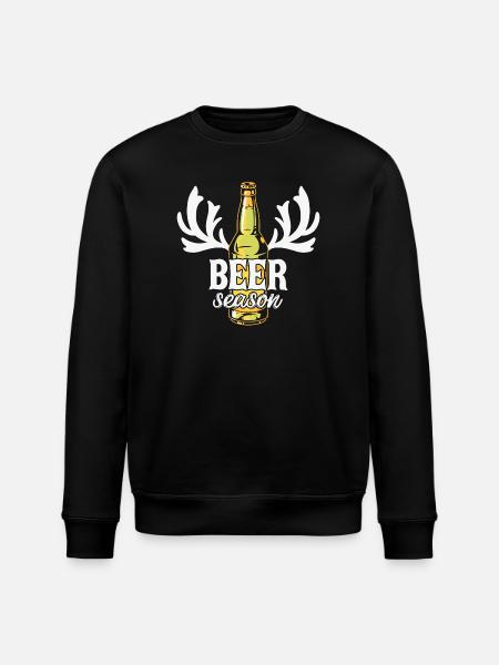 beer, drink a beer, beer fan - Stanley/Stella ROLLER Unisex Organic Sweatshirt - black