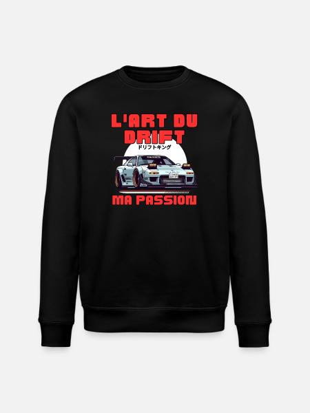 Art du Drift Ma Passion - Sweat bio ROLLER Stanley/Stella Unisexe - noir