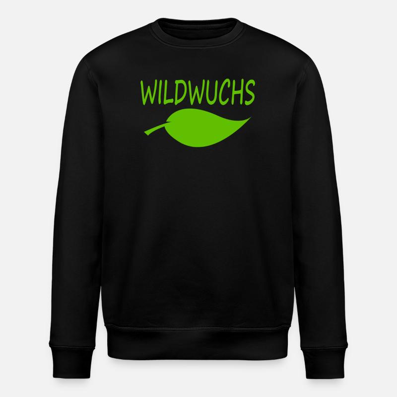 WILDWUCHS - Stanley/Stella Unisex Bio-Sweatshirt ROLLER - Schwarz