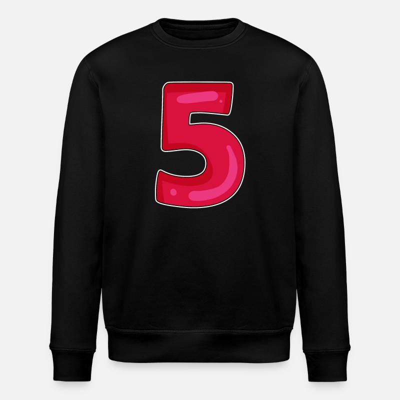 5 - Stanley/Stella ROLLER Unisex Organic Sweatshirt - black
