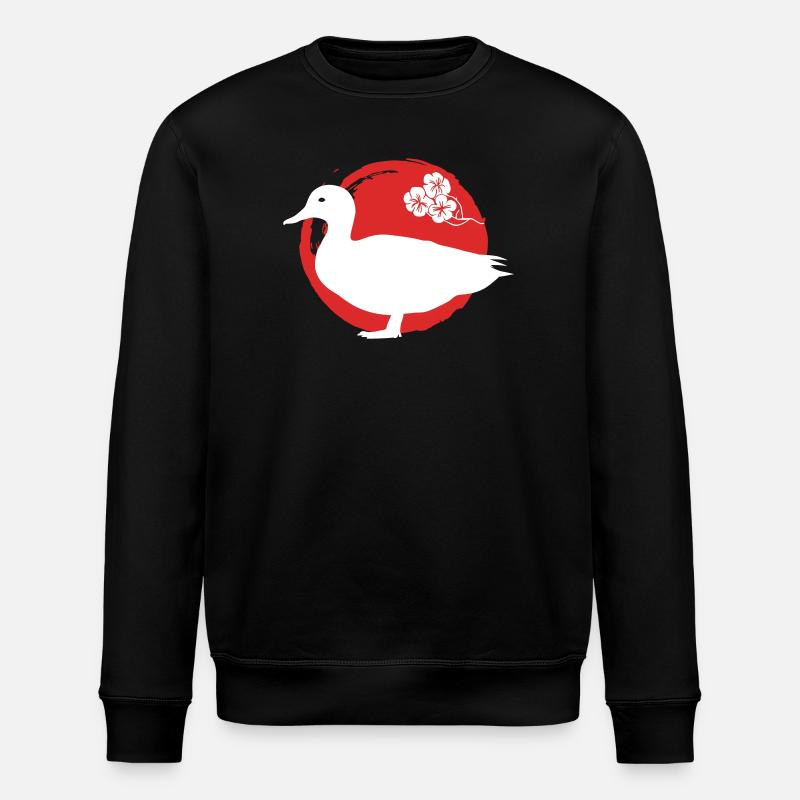 Silhouette De Canard Japonais - Sweat bio ROLLER Stanley/Stella Unisexe - noir