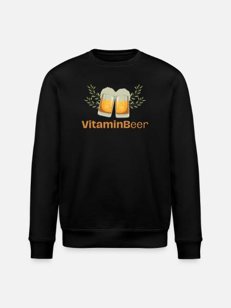 VitaminB - Stanley/Stella Unisex Bio-Sweatshirt ROLLER - Schwarz