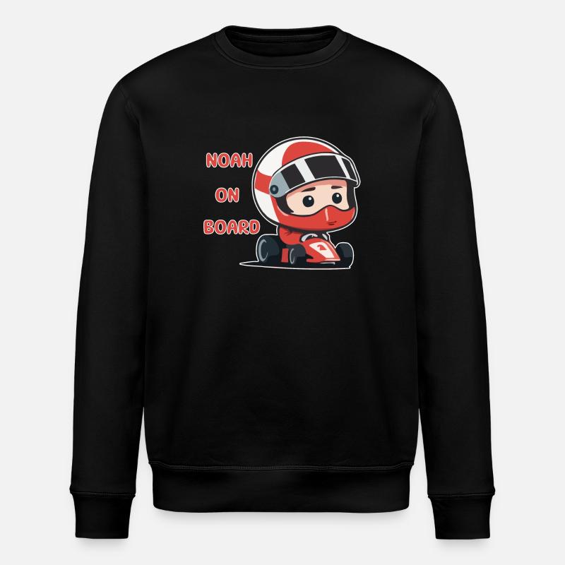 Noah à bord - Sweat bio ROLLER Stanley/Stella Unisexe - noir