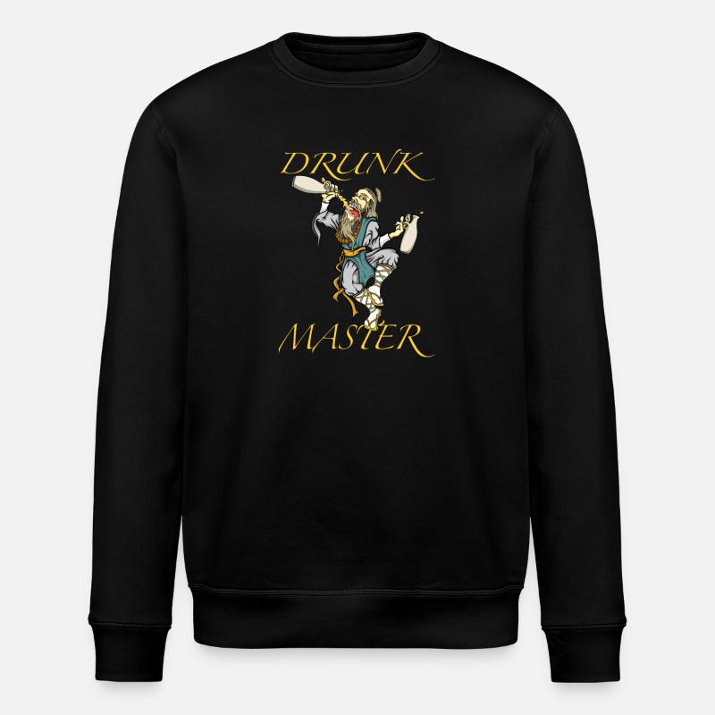 DEZIMETER - Stanley/Stella Unisex Bio-Sweatshirt ROLLER - Schwarz