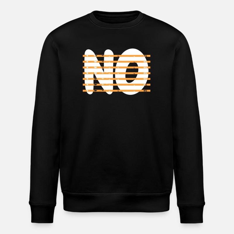 Read between the lines - Stanley/Stella ROLLER Unisex Organic Sweatshirt - black