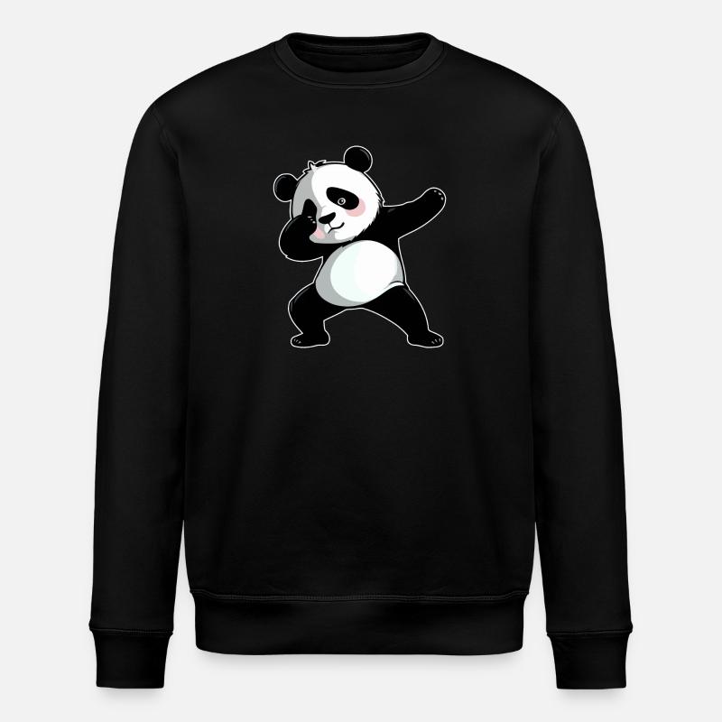 Dabbing Panda - Sweat bio ROLLER Stanley/Stella Unisexe - noir