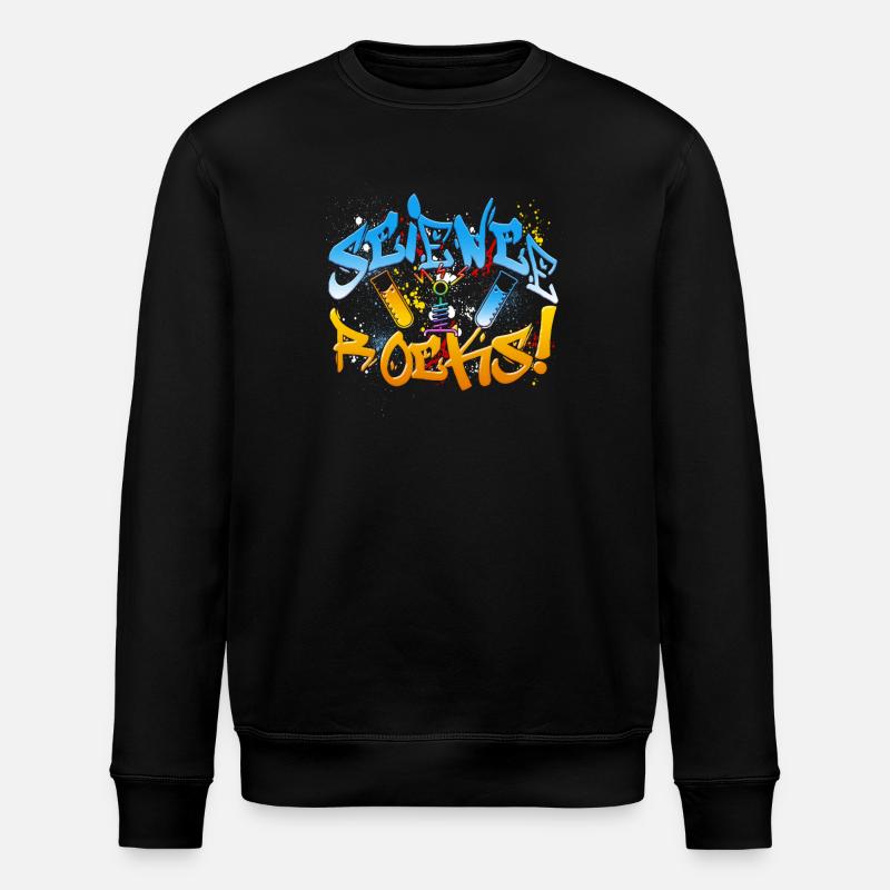 La science est géniale - Sweat bio ROLLER Stanley/Stella Unisexe - noir
