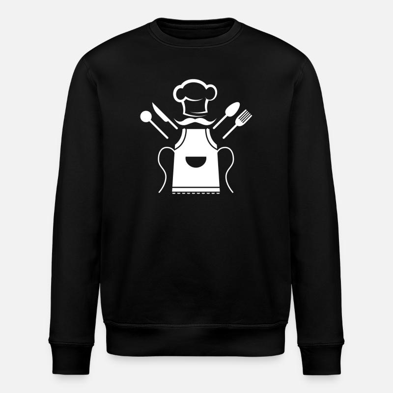 Cook, cook, super cook - Stanley/Stella ROLLER Unisex Organic Sweatshirt - black