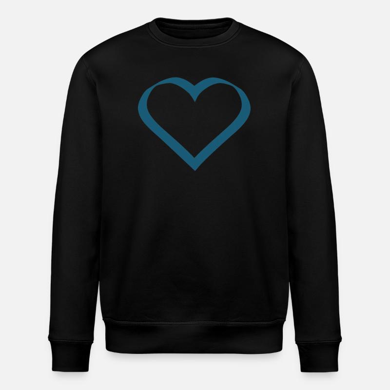 Saint-Valentin, Saint-Valentin, Saint-Valentin - Sweat bio ROLLER Stanley/Stella Unisexe - noir