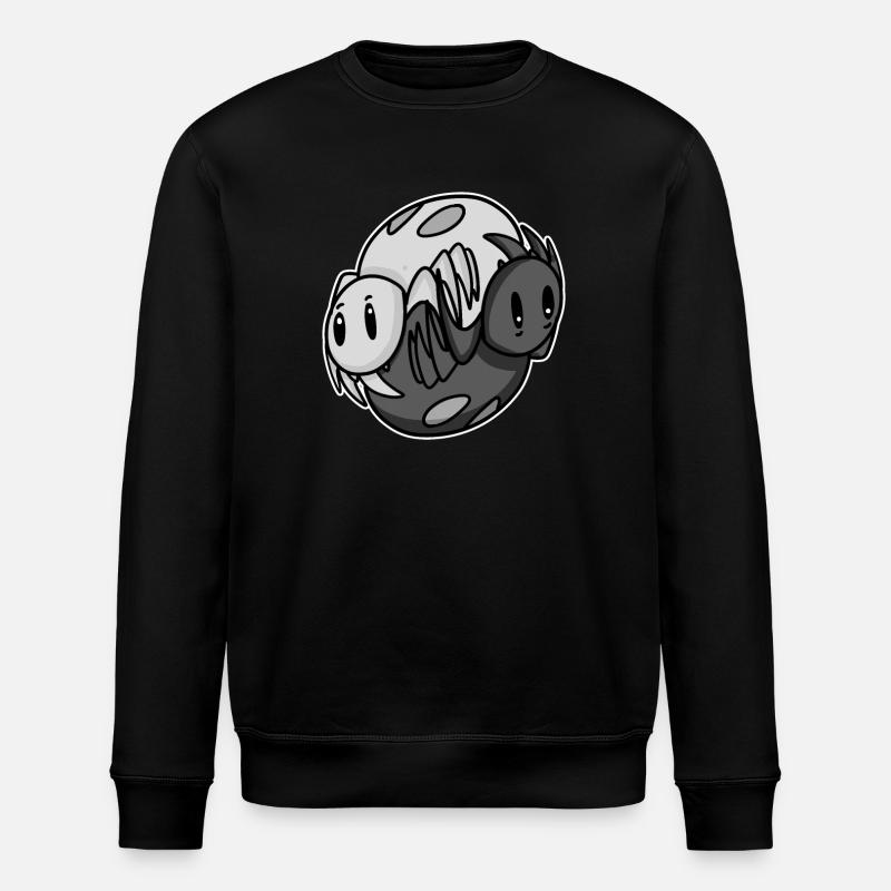 Yin Yang Spider - Stanley/Stella ROLLER Unisex Organic Sweatshirt - black