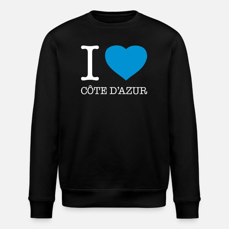 J’AIME LA CÔTE DAZUR - Sweat bio ROLLER Stanley/Stella Unisexe - noir