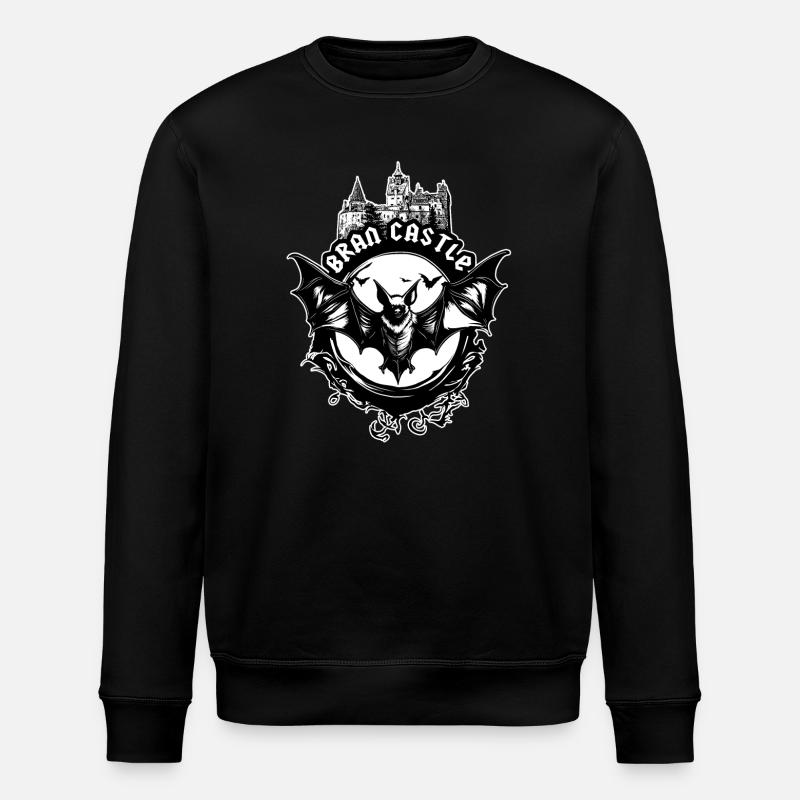Château de Bran, Roumanie - Dracula - Sweat bio ROLLER Stanley/Stella Unisexe - noir