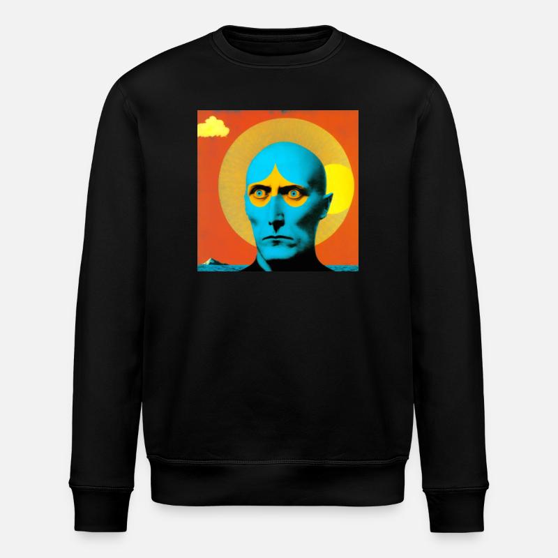 Surreal 08 - Stanley/Stella Unisex Bio-Sweatshirt ROLLER - Schwarz