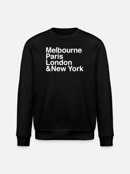 GRAND SLAM Tennis - Stanley/Stella ROLLER Unisex Organic Sweatshirt - black