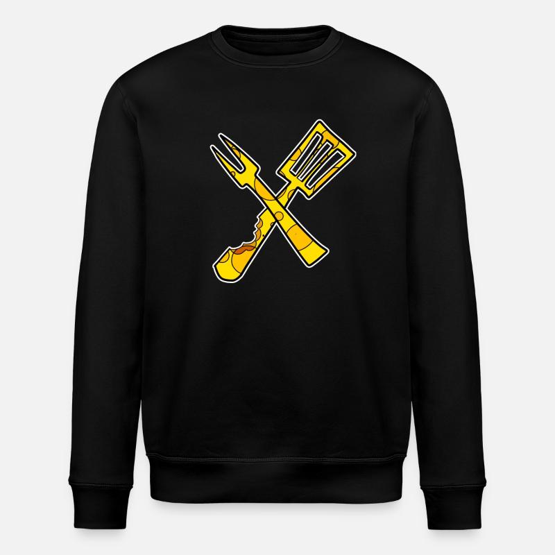 Chef Cuisine Restaurant - Sweat bio ROLLER Stanley/Stella Unisexe - noir