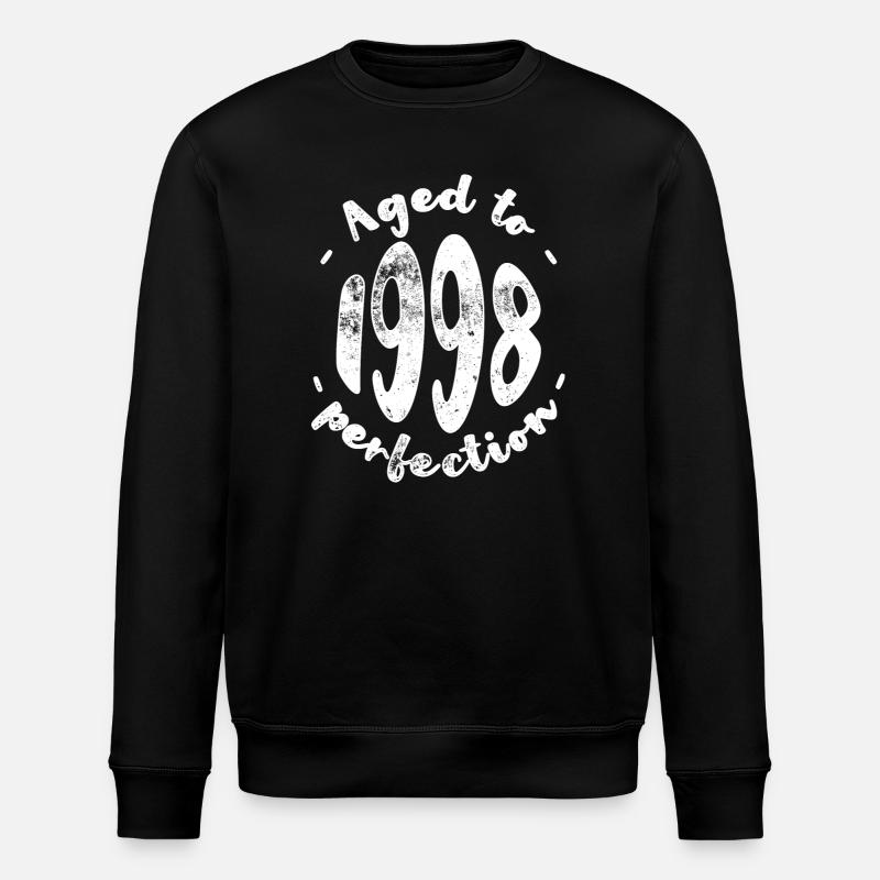 Gealtert bis 1998 Perfektion - Stanley/Stella Unisex Bio-Sweatshirt ROLLER - Schwarz