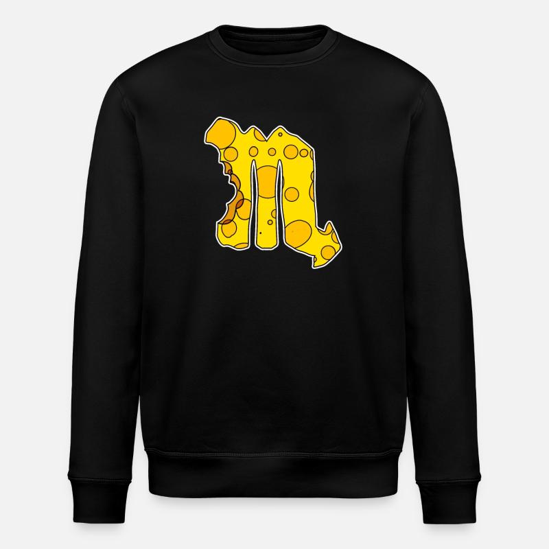 Sternzeichen Skorpion Symbol - Stanley/Stella Unisex Bio-Sweatshirt ROLLER - Schwarz