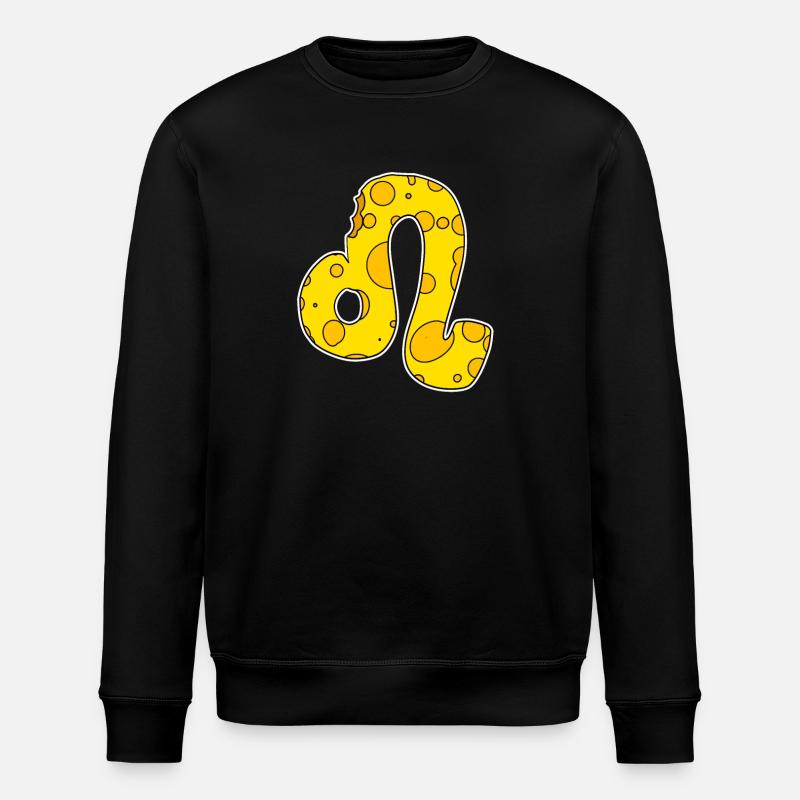 Sternzeichen Löwe Symbol - Stanley/Stella Unisex Bio-Sweatshirt ROLLER - Schwarz