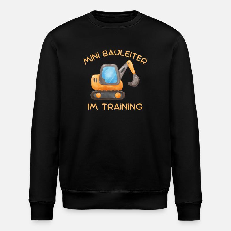 Bauleiter im Training - Stanley/Stella Unisex Bio-Sweatshirt ROLLER - Schwarz