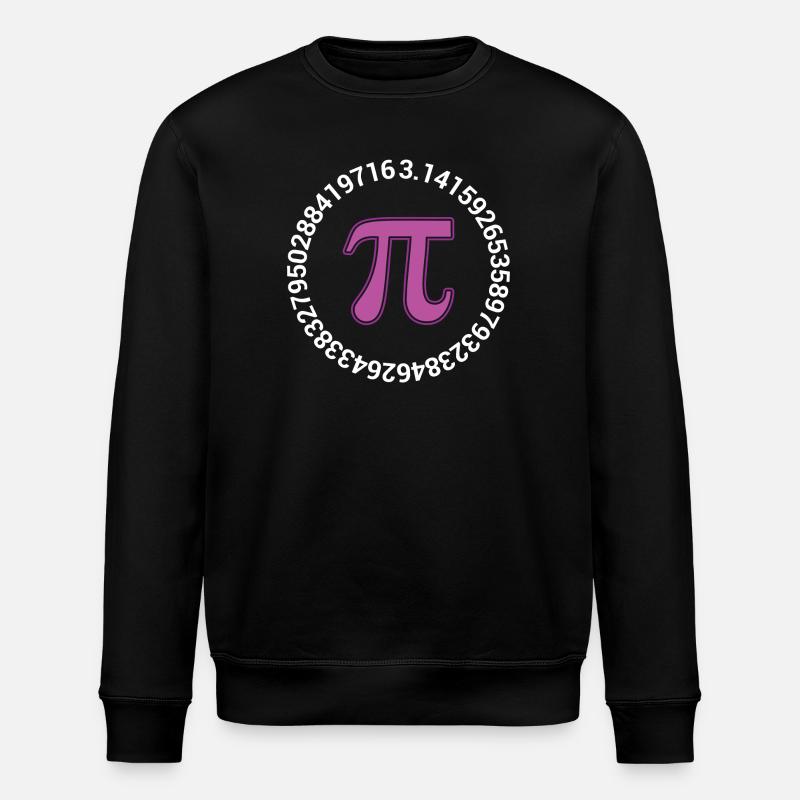 Pi Day - Bonne journée Pi - Sweat bio ROLLER Stanley/Stella Unisexe - noir