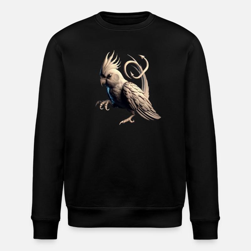 Devil Nymph (03) - Stanley/Stella ROLLER Unisex Organic Sweatshirt - black