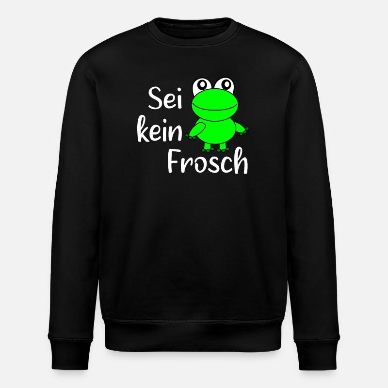 Carnaval, Carnaval, Costume, Grenouille - Sweat bio ROLLER Stanley/Stella Unisexe - noir