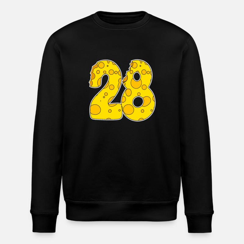 28 ans Lustig Käse - Sweat bio ROLLER Stanley/Stella Unisexe - noir