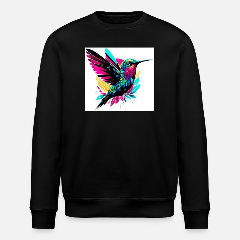 Colibri - Sweat bio ROLLER Stanley/Stella Unisexe - noir