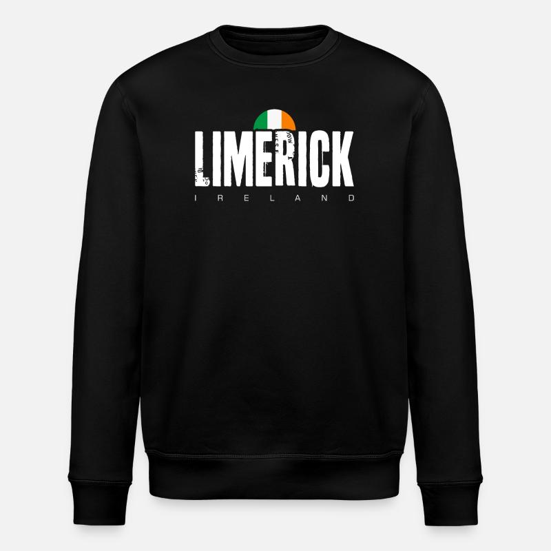 Design details required - Stanley/Stella ROLLER Unisex Organic Sweatshirt - black