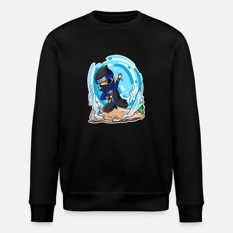 Ninja Motif - Sweat bio ROLLER Stanley/Stella Unisexe - noir