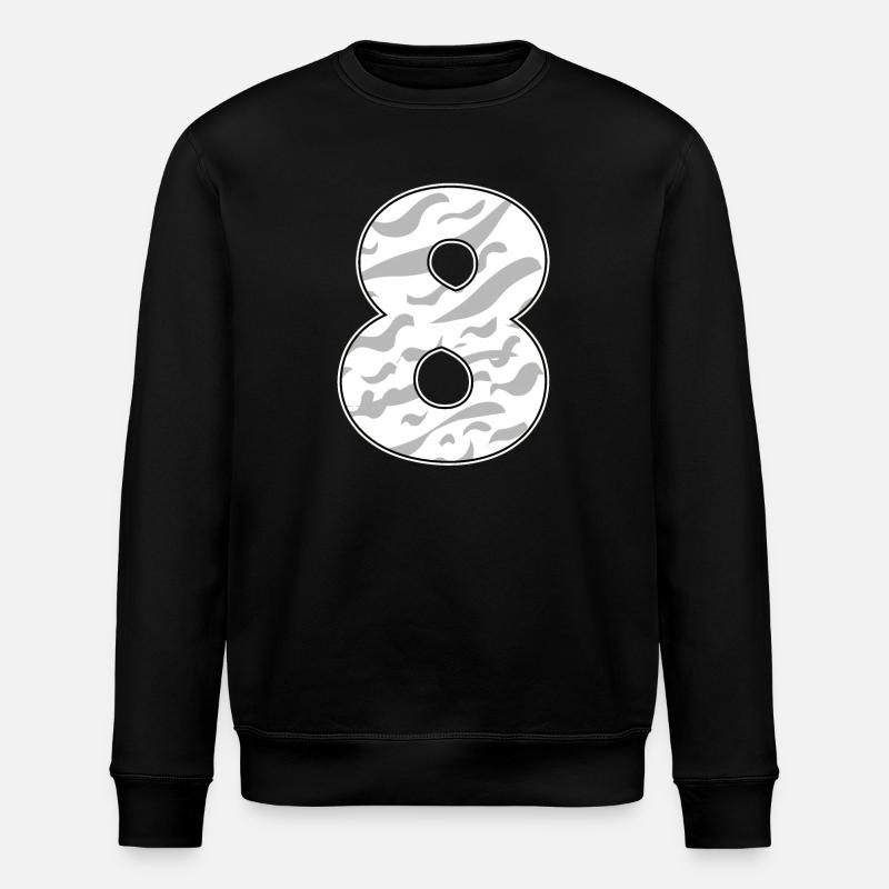 8 - Stanley/Stella Unisex Bio-Sweatshirt ROLLER - Schwarz