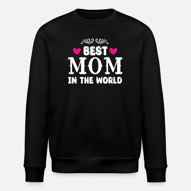 Meilleure maman du monde - Sweat bio ROLLER Stanley/Stella Unisexe - noir