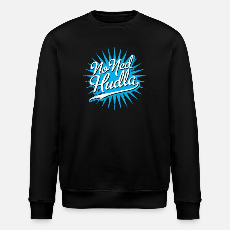 No ned huddla - Stanley/Stella Unisex Bio-Sweatshirt ROLLER - Schwarz