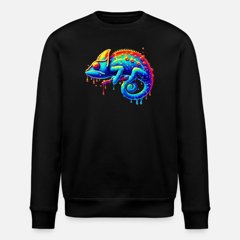 Caméléon - Sweat bio ROLLER Stanley/Stella Unisexe - noir