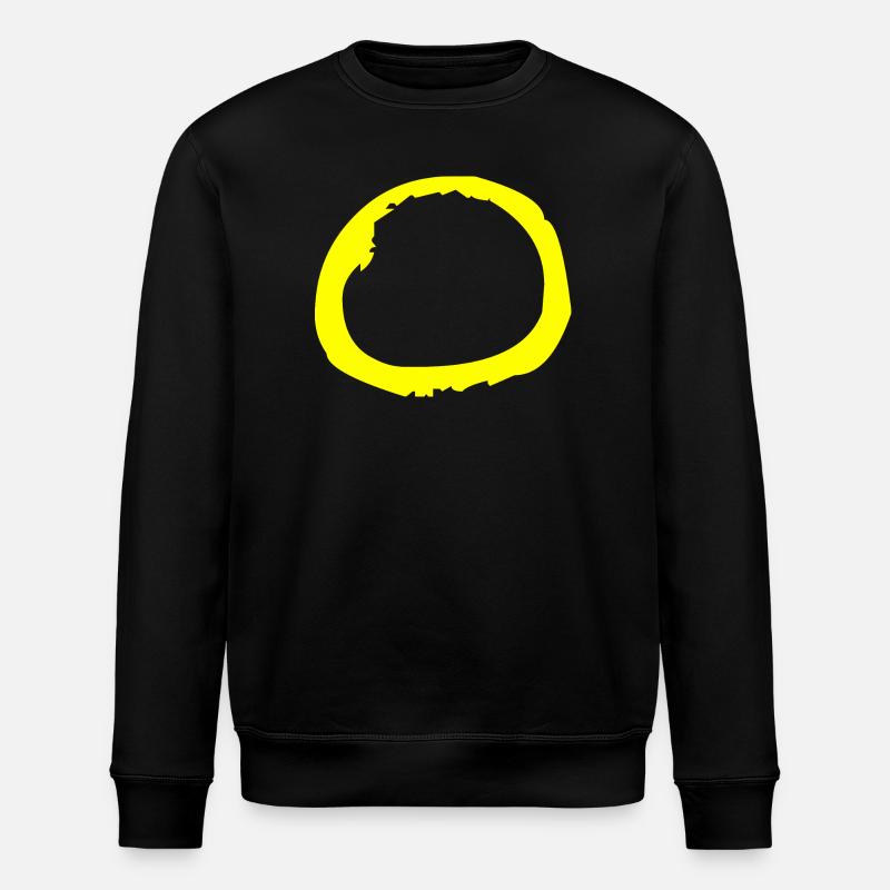 Buchstabe O - Stanley/Stella Unisex Bio-Sweatshirt ROLLER - Schwarz