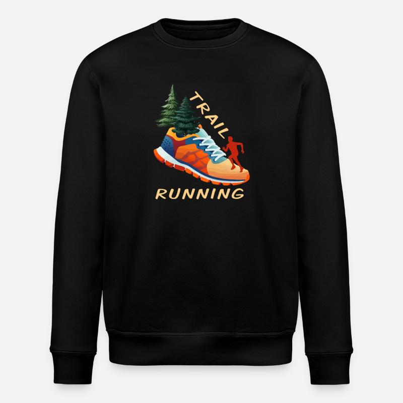 Trail Running - Stanley/Stella Unisex Bio-Sweatshirt ROLLER - Schwarz