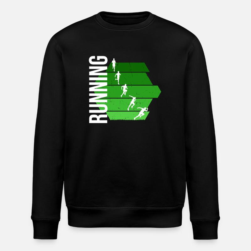 Running - Stanley/Stella Unisex Bio-Sweatshirt ROLLER - Schwarz
