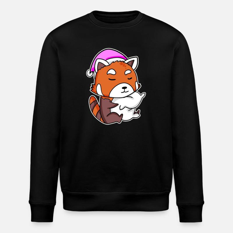 Petit panda de l’Ouest - Sweat bio ROLLER Stanley/Stella Unisexe - noir